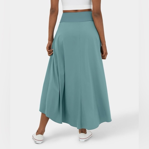 Halara Breezeful™ High Waisted High Low Ruffle 2-in-1 Flowy Maxi Skirt | NWT - Picture 3 of 12